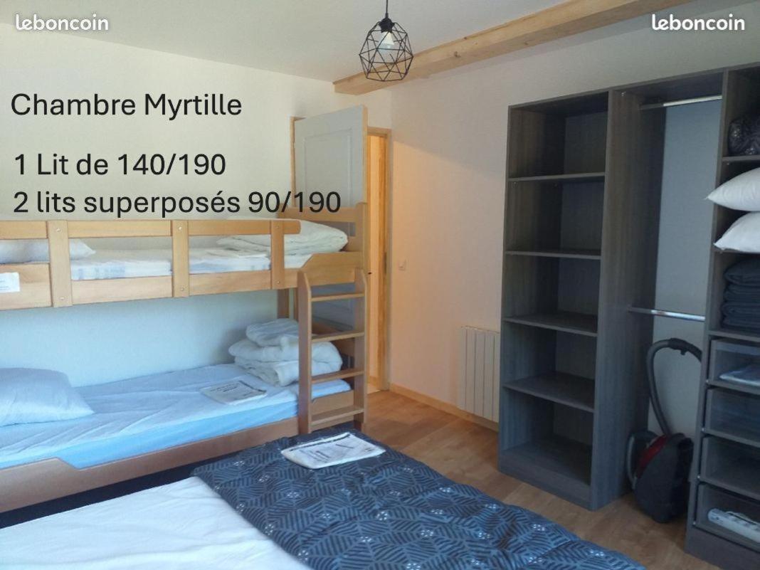 Le Relais Charraud Leilighet Le Mont-Dore Eksteriør bilde
